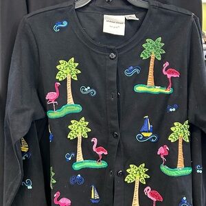 Michael Simon Black Kids Sweater